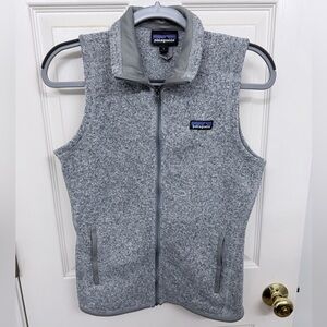 Patagonia Better Sweater Gray Zip Vest: Small